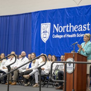 Dr. Sherry McAllister delivering Transitions keynote