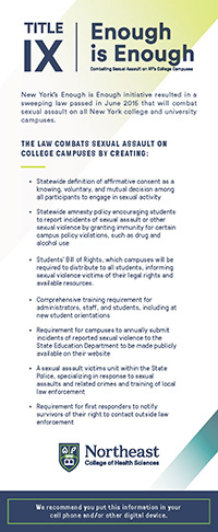 Enough is Enough graphic