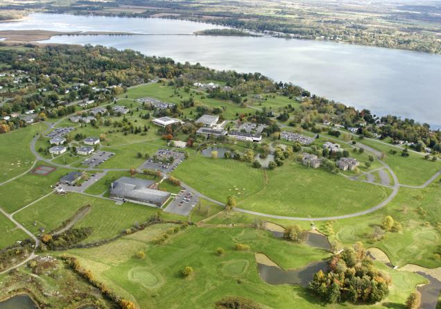 An aerial shot of Northeast College campus